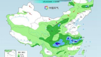 长江中下游进入防汛关键期，华南高温闷热逐渐显现